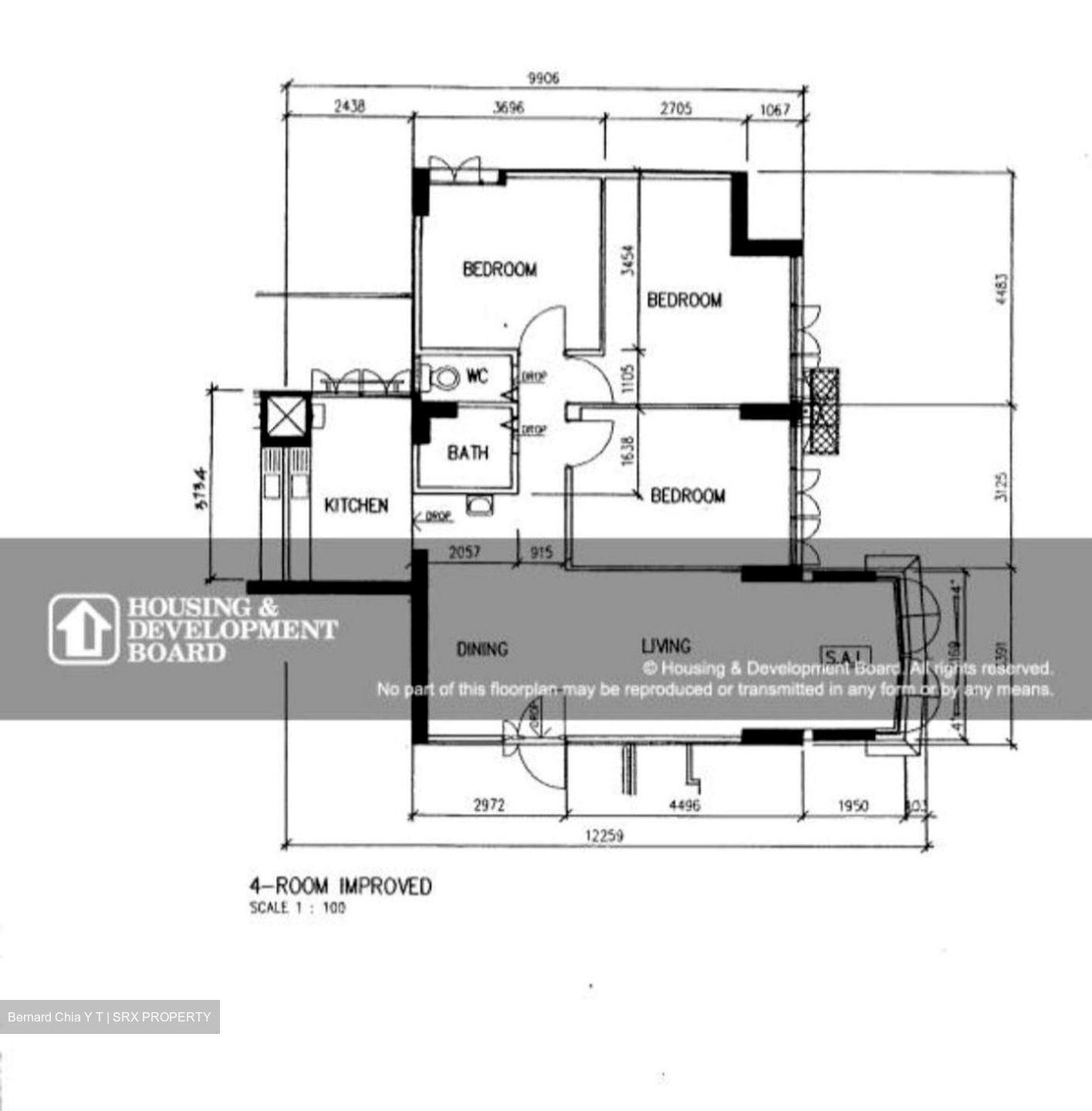 Blk 84 Whampoa View (Toa Payoh), HDB 4 Rooms #590279501